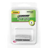 Jandorf 1/0 Ga. Uninsulated Wire Terminal Butt Splice Silver 1 pk