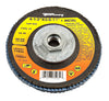 Forney 4-1/2 in. D Zirconia Aluminum Oxide Thread Arbor Flap Disc 80 Grit 1 pc