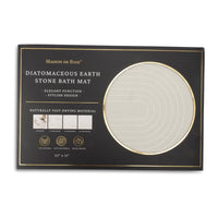 Core Home 24 in. L X 16 in. W White Rubber Bath/Shower Cushion Mat