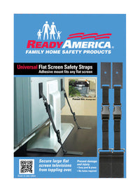 Ready America 10 in to 70 in. 150 lb. cap. Flat Screen Safety Strap