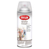 Krylon Matte Clear Spray  Paint 11 oz (Pack of 6)