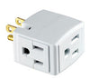 Leviton Grounded 3 outlets Cube Tap 1 pk - Deal of The Week