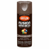 Krylon Fusion All-In-One Metallic Dark Copper Paint + Primer Spray Paint 12 oz (Pack of 6).
