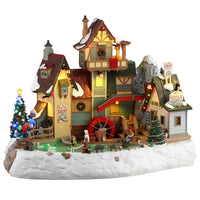 Lemax Multicolored The Rocky River Grist Mill Christmas Village (Pack of 2)