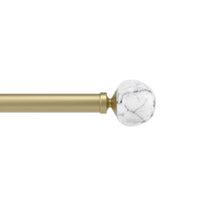 Umbra Venus Gold Curtain Rod 36 in. L X 72 in. L (Pack of 2)