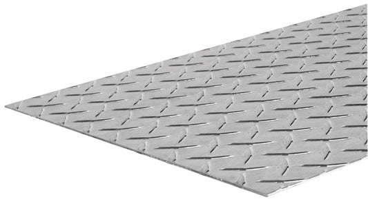Boltmaster 24 in. Uncoated Steel Diamond Tread Plate