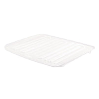Rubbermaid 18 in. L X 14.8 in. W X 1.3 in. H White Plastic Dish Drainer