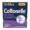 Cottonelle Ultra ComfortCare Toilet Paper 12 Rolls 268 sheet 4 in. (Pack of 4)