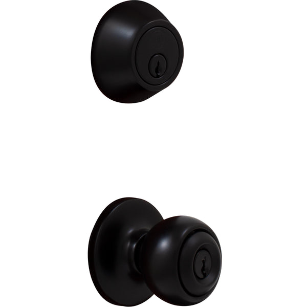 Paquete combinado de bolas 80BA 19 BP 4AL RCS SC K3 con ranura para llave SC1 - Negro mate