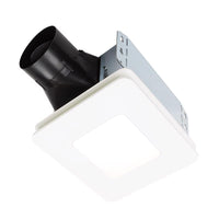 Broan Roomside Series 80 CFM 1.5 Sones Bathroom Exhaust Fan with Light - Open Box