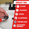 Loctite Clear Silicone Medium Strength Silicone Clear All-Weather Adhesive 2.7 oz (Pack of 6)