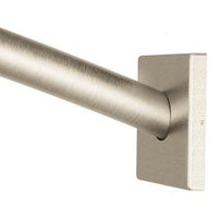 BRUSHED NICKEL 5' CURVED SHOWER ROD