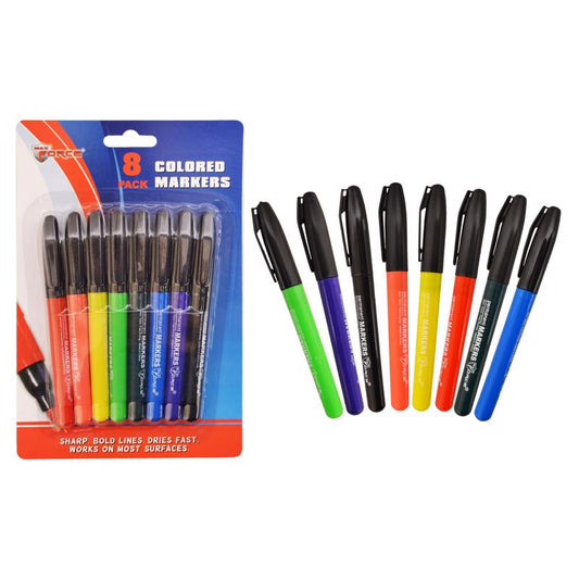 Diamond Visions Books and Stationery Colored Markers 8 pk (Pack of 48)