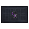 MLB - Colorado Rockies Heavy Duty Door Mat - 19.5in. x 31in.