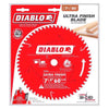 Diablo 7-1/4 in. Dia. x 5/8 in. Carbide Tip Titanium Finishing Saw Blade 60 teeth 1 pc. (Pack of 10)
