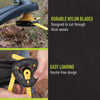 Weed Warrior Push-N-Load Residential Trimmer Blade 6.75 L x 4.6 W in.