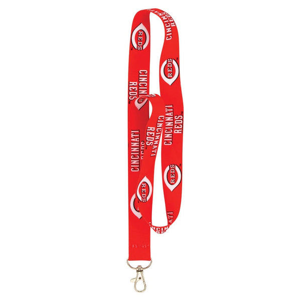 Hillman MLB Polyester Red Carabiner Clip Lanyard (Pack of 6)