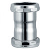 PlumbCraft 1-1/2 in. D Brass Coupling