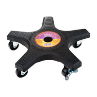Down Under Decksaver 3.5 in. H X 15.25 in. W X 15.25 in. D X 15.25 in. D Plastic Plant Caddy Black