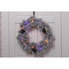 Celebrations Home 30 in. D LED Prelit Multicolored Snowy Scotch Pine Wreath (Pack of 4)