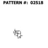 Alexandria Moulding Round Ramin Hardwood Dowel 1/8 in. Dia. x 36 in. L White (Pack of 25)