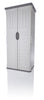 Suncast Gray Plastic Vertical Storage Shed 2 W x 2 D ft. with Floor Kit