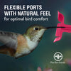 Perky Pet Hummingbird 32 oz Glass/Metal Cactus Top-Fill Bird Feeder 5 ports (Pack of 2)