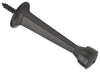 National Hardware Zinc w/Rubber Tip Oil Rubbed Bronze Black Rigid Door Stop Mounts to wall