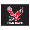 Eastern Washington University Black  Man Cave Rug - 34 in. x 42.5 in.