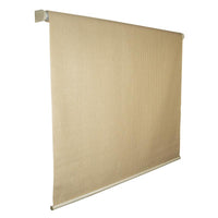 Coolaroo Beige Roll-Up Exterior Window Shade 72 in. W X 72 in. L - Open Box