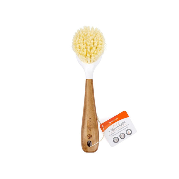 Full Circle Be Good White Bamboo/Plastic Dish Brush - Deal of The Week