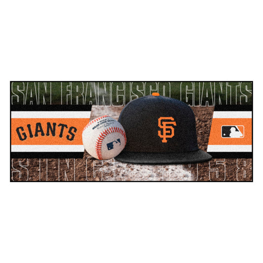 MLB - San Francisco Giants Baseball Runner Rug - 30in. x 72in.