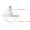 Sunline 5 in. D UV-Inhibitor Nylon Swivel Eye Pulley