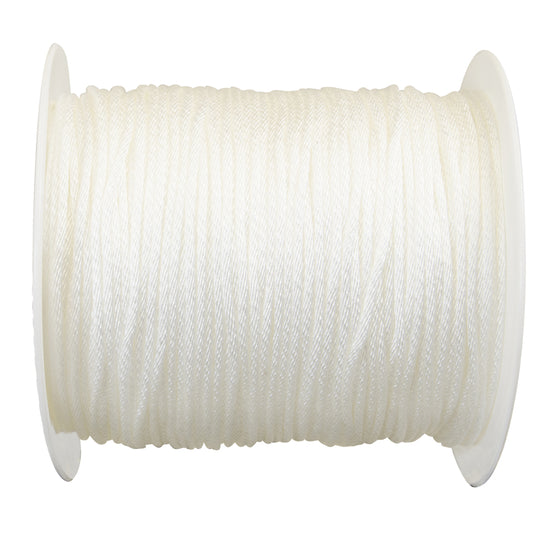 Wellington 1/8 in. D X 600 ft. L White Solid Braided Nylon Rope