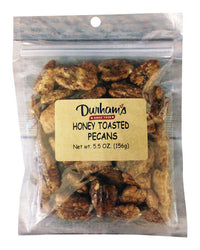 Durhams Honey Toasted Pecans 5.5 oz Bagged (Pack of 12)