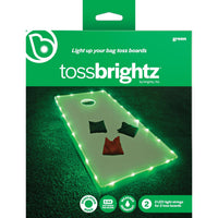Brightz Toss Brightz Green LED Cornhole Light Kit ABS Plastics 1 pk