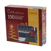 Celebrations Clear/Warm White Plug-In Incandescent 150-Bulb Shimmer Christmas Lights 4 x 6 ft.