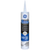 GE Supreme Clear Silicone Window and Door Sealant 10.1 oz (Pack of 12)
