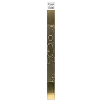 K&S 0.032 in. X 1 in. W X 12 in. L Mill Brass Metal Strip
