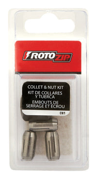 Rotozip .8 in. L Replacement Collet 3 pc - Deal of The Week
