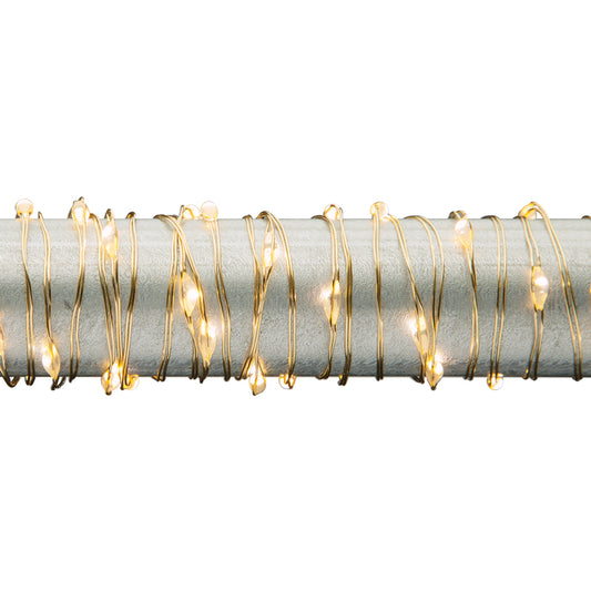 Everlasting Glow Decorative Warm White Micro String Lights 5 ft. (Pack of 12)