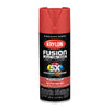 Krylon Fusion All-In-One Matte Fire Red Paint + Primer Spray Paint 12 oz (Pack of 6).