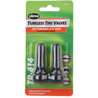 Slime Rubber Tubeless Tire Valve (Pack of 6)