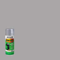 Rust-Oleum Specialty Satin Silver High Heat Spray Paint 12 oz. (Pack of 6) - Deal of The Week