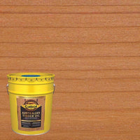 Cabot Transparent Honey Teak Oil-Based Alkyd Australian Timber Oil 5 gal.