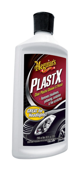 Meguiar's G12310 PlastX Clear Plastic Cleaner & Polish New Free Shipping USA