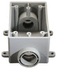 Cantex New and Old Work 21 cu in Rectangle PVC 1 gang Outlet Box Gray - Deal of The Week