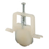 Prime-Line 1 in. D X 1/5 in. L Mill Nylon Roller Assembly 2 pk - Deal of The Week