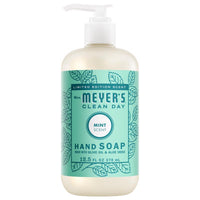Mrs. Meyer's Clean Day Organic Mint Scent Hand Soap 12.5 oz (Pack of 6)