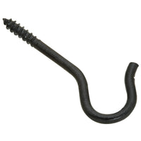 National Hardware Black Steel 25 lbs. Capacity Ceiling Hook 0.16 Dia. x 2-1/2 L in. - Deal of The Week